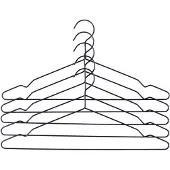 HAY kledinghanger 5-pack Zwart