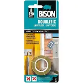 Bison 6x Tape Doublefix Universeel 1,5 meter