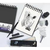 Oxford Schetsboek A4 50 vel 100 gram spiraal | 5 stuks