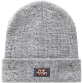 Dickies Muts Unisex Acrylic Cuffed Beanie Hat Heather Grey