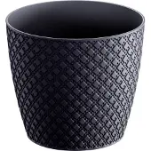 Prosperplast 3.5l Orient Collection 189x189x167 Mm Flowerpot Grijs