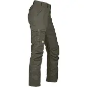 Fjällräven - Women's Karla Pro Winter Trousers - Winterbroek 46 - Raw Length, bruin/olijfgroen