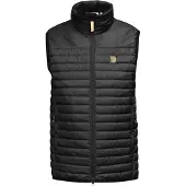 Fjällräven - Abisko Padded Vest - Synthetische bodywarmer S, zwart