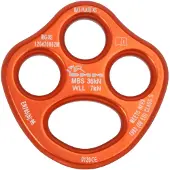 Dmm - Bat Plate - Ankerplaat XS, oranje