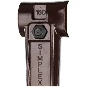 HALDER SIMPLEX 3011160 staal, kloofhamerbuizing, 60 mm
