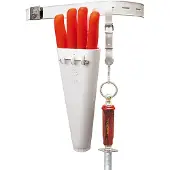 F. Dick Gordel met messenkoker, Keuken gadgets, Wit