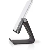 Nedis tafelstandaard met enkel scharnier voor smartphones en tablets / zwart