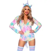 Leg avenue Unicorn Tie-dye Romper