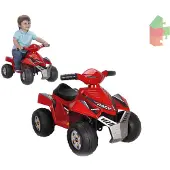 FEBER Quad Racy, 6V, 1 zitplaats, 4 wielen, plastic, meerkleurig