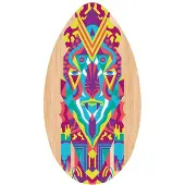 Basic Houten Skimboard Inca 94 cm