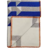 Røros Tweed Kvam deken 135x200 cm Blue