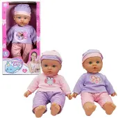 Mother Love Zachte Babypop met Geluid 41 cm Assorti