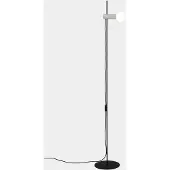 LEDS-C4 Design vloerlamp Nude Single, zwart, Woon-/ Eetkamer, Aluminium, Design, vloerlamp