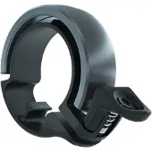 Knog Oi Classic Fietsbel, zwart L | 23,8-31,8mm 2022 Fietsbellen