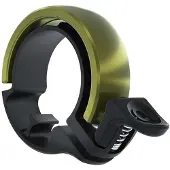 Knog Oi Classic Fietsbel, olijf/zwart L | 23,8-31,8mm 2022 Fietsbellen