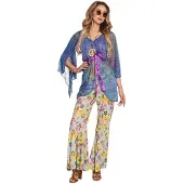 Boland Flower Power kostuum dames Kiley