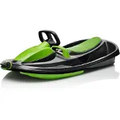 Gizmo Riders Bestuurbare bobslee Plastkon Nimbus 98x56x30 cm Mystic Green Zwart