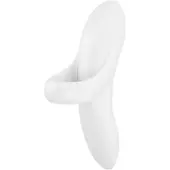 Satisfyer Bold Lover - oplaadbare waterdichte vinger vibrator - wit