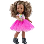 Paola Reina Pop Soy Tu Amor (42cm) (donker meisje, lengte: 41-50 cm)