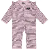 4PRESIDENT Romper - Stripe AOP Pink - Maat 74 - Rompertjes baby