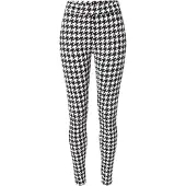 Urban Classics Leggings zwart / wit