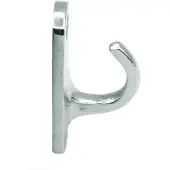 S&B Handdoekhaak Enkel rechthoekig - Chroom - 594000.6