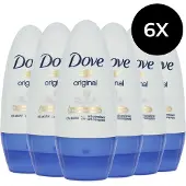 Dove 6x Dove original Roll on Deodorant