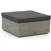 Intenso furniture + 10% kassakorting | Intenso Carpino lounge voetenbank 92x92cm