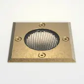 Astro Gramos Square Grondspot Solid Brass