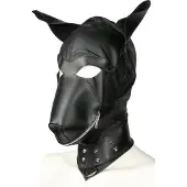 Fetish Collection Leder imitatie hondenmasker