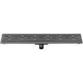 Best design Moya douchegoot met flens 80cm verouderd ijzer