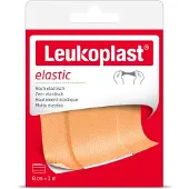 Leukoplast 6x Elastic Wondpleisters Elastisch 1 m x 8 cm
