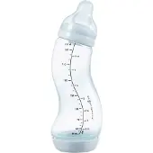 Difrax S-fles Natural Glas Ice 250ml 1 St Flesjes