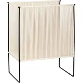 Hubsch String Tijdschrifthouder Zwart/Wit