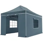 Lizzely Garden & Living Easy up 3x4,5m grijs luxe partytent opvouwbaar