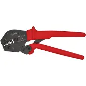 Knipex 97 52 06 Krimptang Geïsoleerde kabelschoenen, Connectoren (male), Doorverbinders 0.5 tot 6 mm²