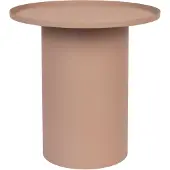 White Label Bijzettafel Sverre Round Rose Pink