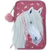 Miss Melody - Tripple Pencil Case - Wild Horses (0411983)