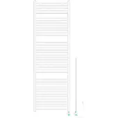 Guido Gusto Elektrische designradiator Sofia 180x60cm glans wit 900W