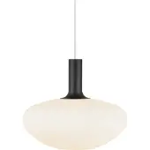 Nordlux Glazen hanglamp Alton, dimbaar, wit / opaal, Keuken, Glas, hanglamp