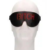 Ouch! Blindfold - BITCH - Black