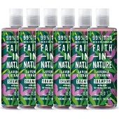 Faith In Nature - Shampoo Lavender & Geranium - 6 Pak - Voordeelverpakking