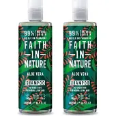 Faith In Nature - Shampoo Aloe Vera - 2 Pak