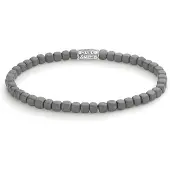 Rebel & Rose Armband - Staal/Beads |