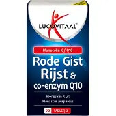 Lucovitaal Rode Gist Rijst & co-enzym Q10 Tabletten