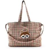 Sticky Lemon Shopper | Meadows | Tartan Map Green