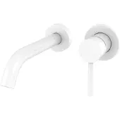 Best design White inbouw wastafelkraan 20cm wit mat