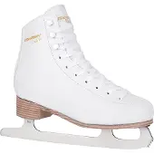 Tempish - Dream White II - Kunstschaatsen - Schaatsen Dames - Wit - Extra Zachte Binnenvoering & RVS Kunstschaatsijzer - Maat EU 34