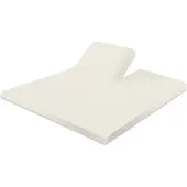 Linnick Splittopper Hoeslaken Badstof Velours - ivory 160x200cm