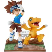 Banpresto Digimon Taichi and Agumon Figure DXF Adventure Archives 15cm